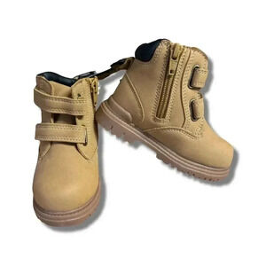 Wonder Nation Baby Boys Tucker Boots Size 6 Brown